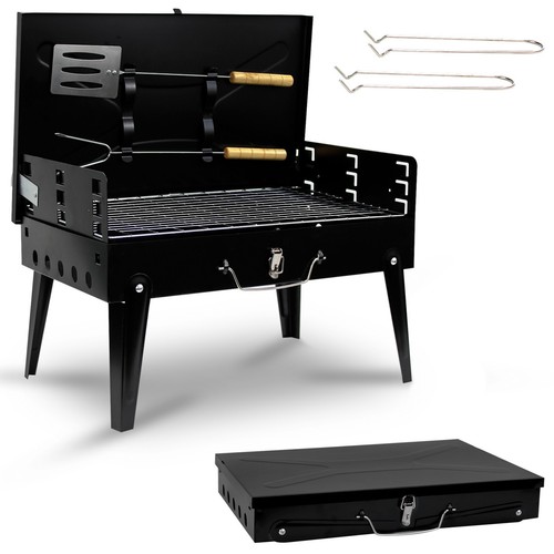 Portable bbq grill - bbq, foldable
