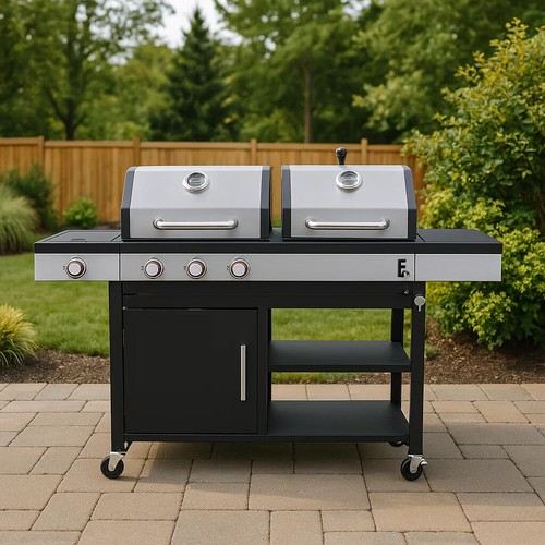 Dual fuel burner gas - 3, &