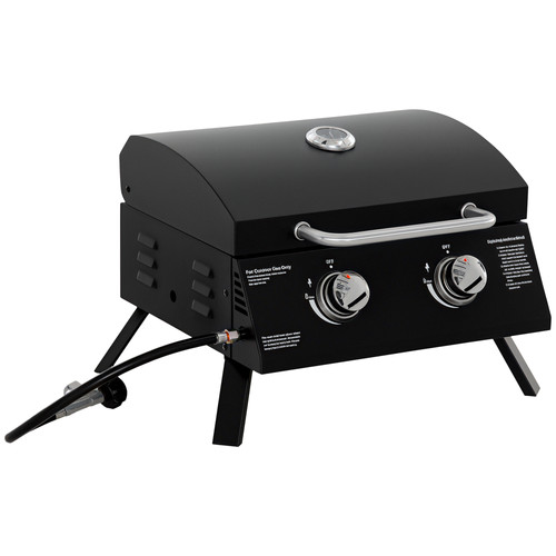 Outsunny portable tabletop gas - outsunny,