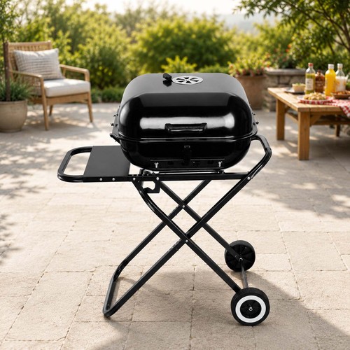 Portable foldable charcoal - portable,